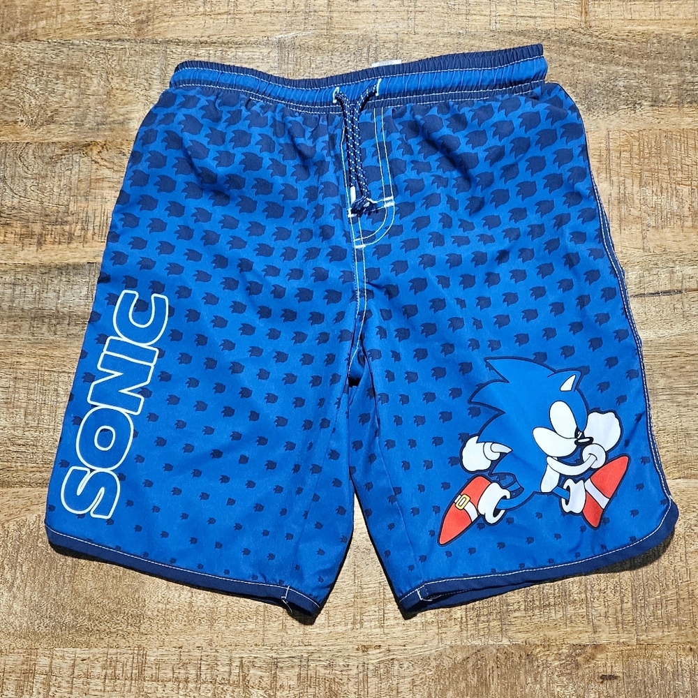 BOYS SONIC SWIM TRUNKS SIZE 10/12
